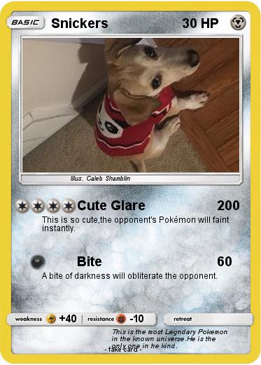 Pokemon Snickers