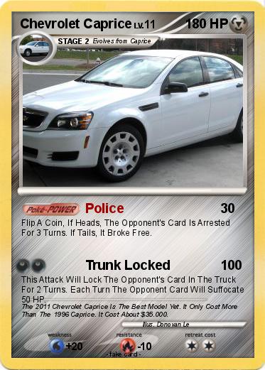 Pokemon Chevrolet Caprice