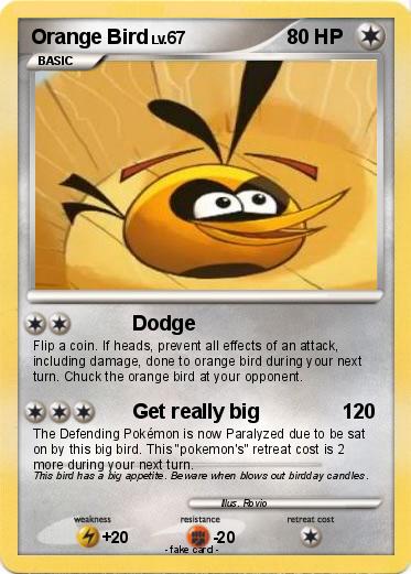 Pokemon Orange Bird