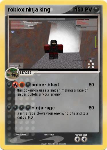 Pokemon roblox ninja king