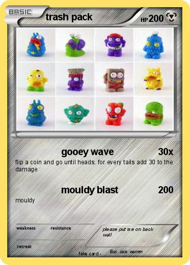 Pokemon trash pack