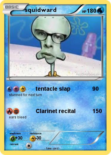Pokemon squidward