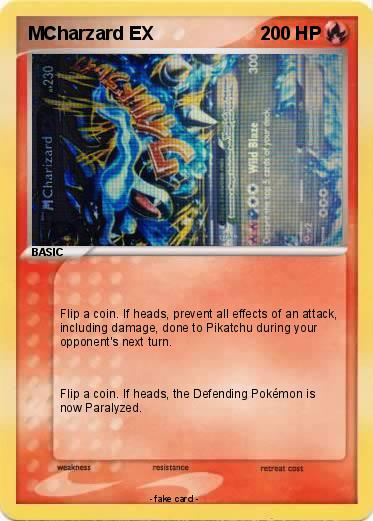 Pokemon MCharzard EX