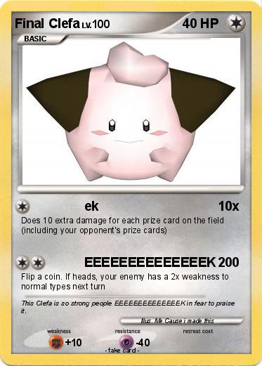 Pokemon Final Clefa