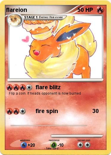 Pokemon flareion