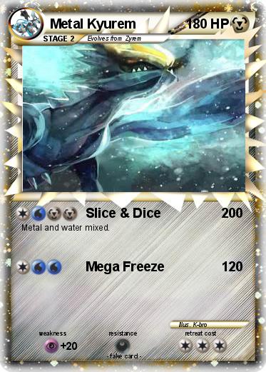 Pokemon Metal Kyurem