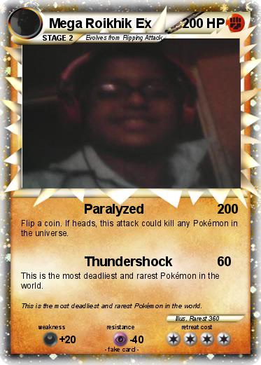 Pokemon Mega Roikhik Ex