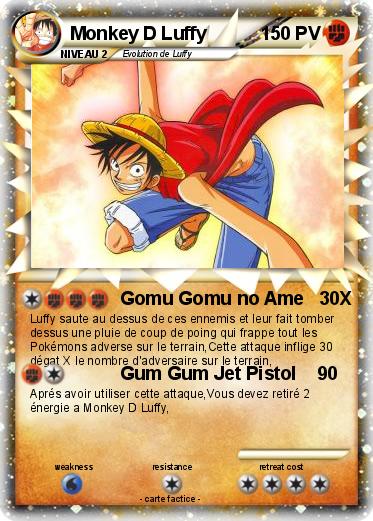 Pokemon Monkey D Luffy