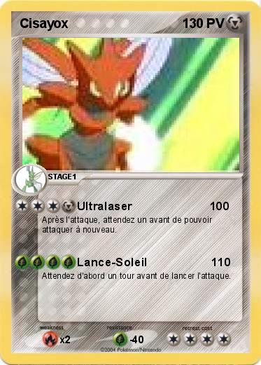 Pokemon Cisayox