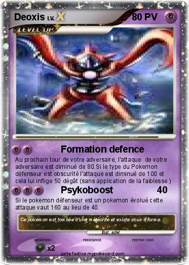 Pokemon Deoxis