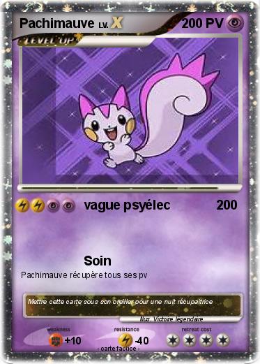 Pokemon Pachimauve