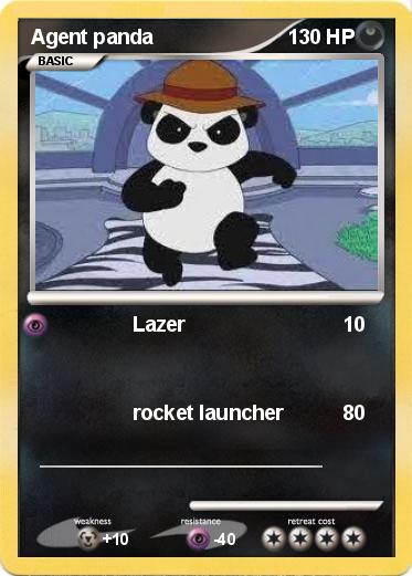 Pokemon Agent panda