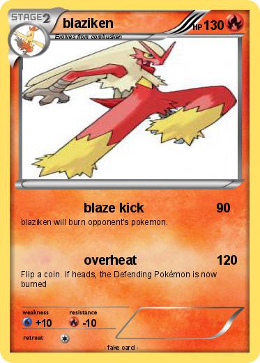 Pokemon blaziken