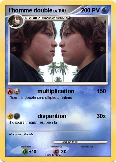 Pokemon l'homme double