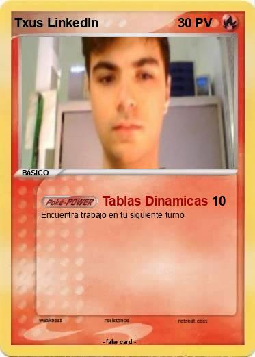 Pokemon Txus LinkedIn