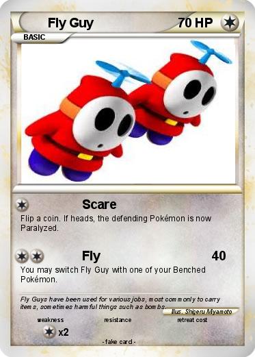 Pokemon Fly Guy