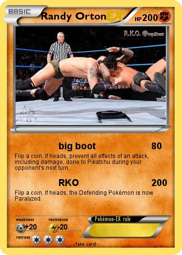 Pokemon Randy Orton