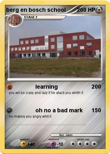 Pokemon berg en bosch school