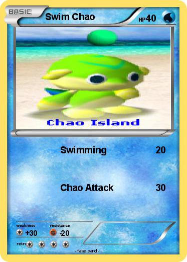 Pokemon Swim Chao