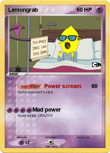 Pokemon Lemongrab