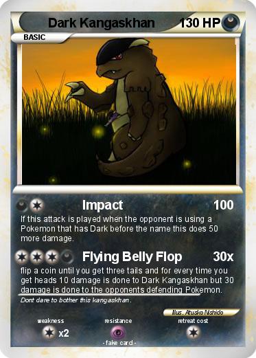 Pokemon Dark Kangaskhan