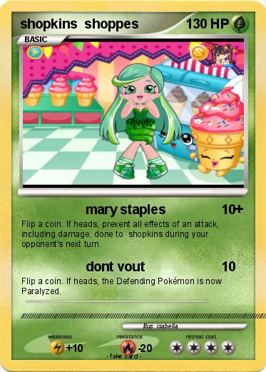 Pokemon shopkins  shoppes