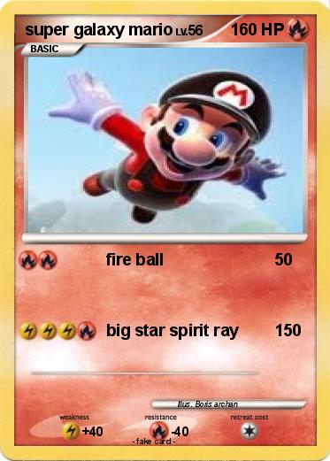 Pokemon super galaxy mario