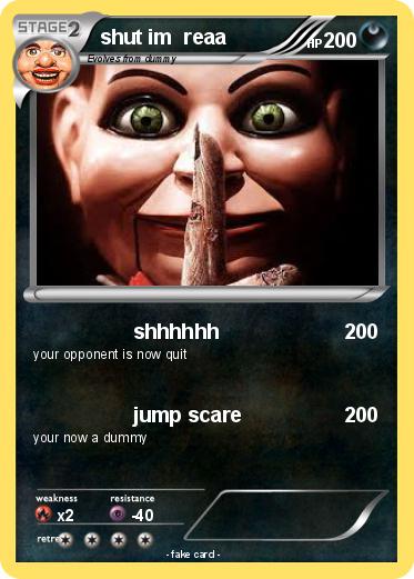 Pokemon shut im  reaa