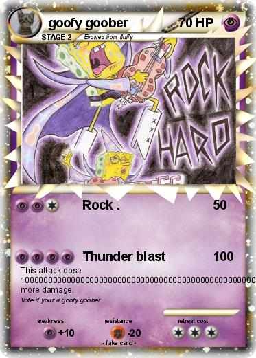 Pokemon goofy goober