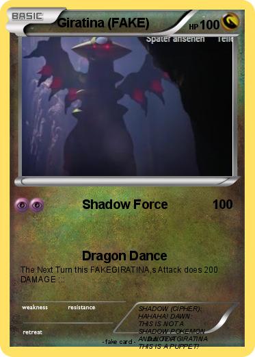 Pokemon Giratina (FAKE)