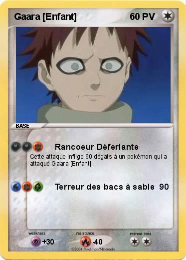 Pokemon Gaara [Enfant]