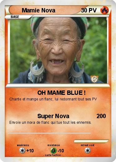 Pokemon Mamie Nova