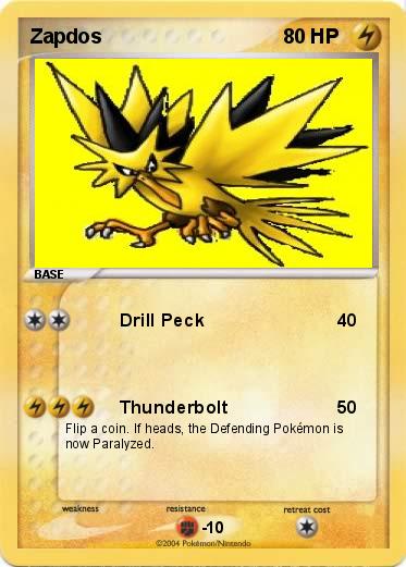 Pokemon Zapdos