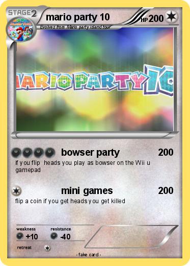 Pokemon mario party 10