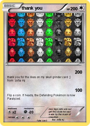 Pokemon thank you
