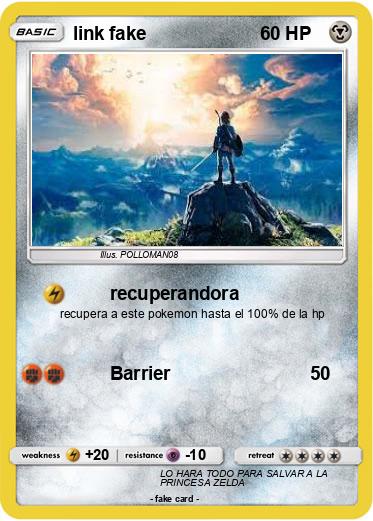 Pokemon link fake