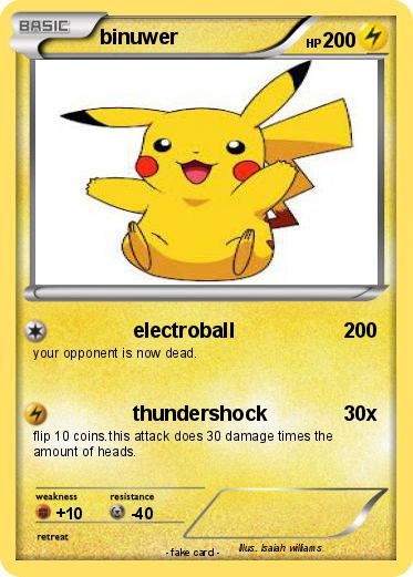 Pokemon binuwer