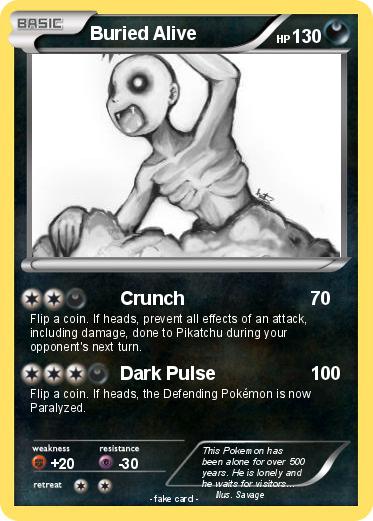 Pokemon Buried Alive