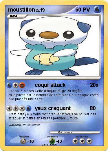 Pokemon moustillon