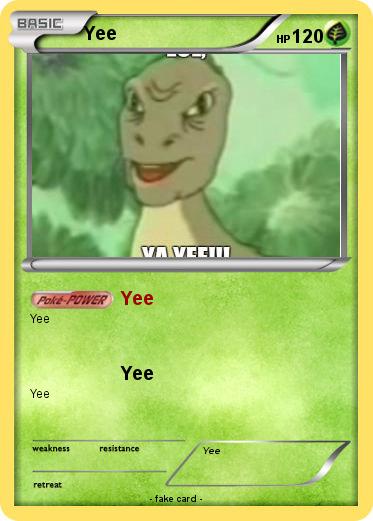 Pokemon Yee