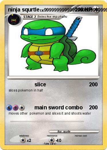 Pokemon ninja squrtle