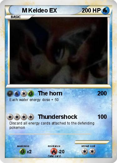 Pokemon M Keldeo EX