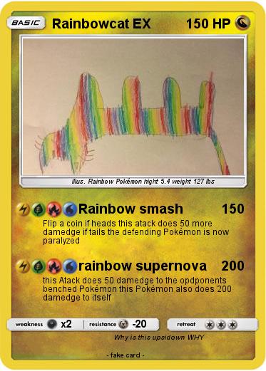 Pokemon Rainbowcat EX