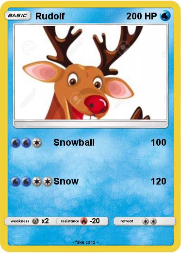 Pokemon Rudolf