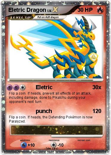 Pokemon Eletric Dragon