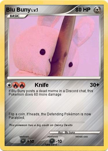 Pokemon Blu Buny