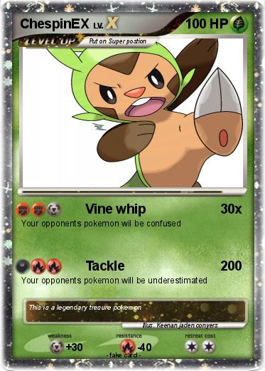 Pokemon ChespinEX
