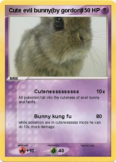 Pokemon Cute evil bunny(by gordon)