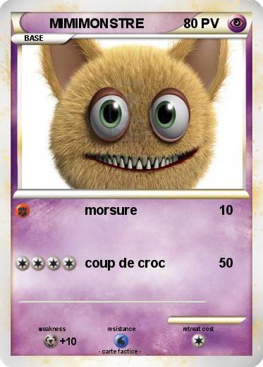 Pokemon MIMIMONSTRE