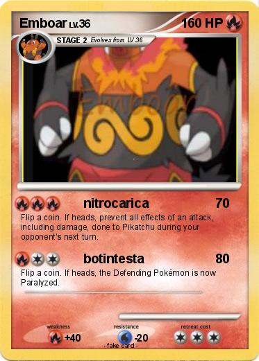 Pokemon Emboar